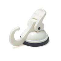 使用不可エスディアイジャパン 超強力吸盤フック ホワイト 約38×58×40mm SPM-03W 1セット(2個)（直送品）