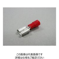 ニチフ端子工業 ニチフ 差込み形接続端子 TMEDV 630809F *RED* RED 1箱(100ケ)（直送品）