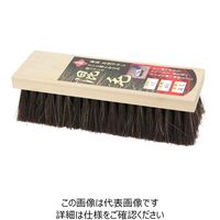 藤原産業 赤長 左官ブラシ 赤混毛 1丁 6行 柄なし 1チョウ 6ギョウエナシ 1個（直送品）