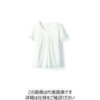 ハネクトーン早川 フリル袖タックブラウスT ホワイト LL WP324-7-LL 1枚（直送品）