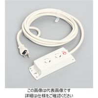 アメリカン電機 引掛形OAタップ2個コード付 KC1074 2M ヒッカケOAタップ 2コロ 1個（直送品）