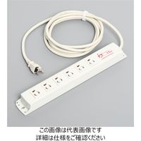 アメリカン電機 抜止OAタップ6個口コード付 KC1334NF 5M ヌケドメOAタップ 6コロ 1個（直送品）