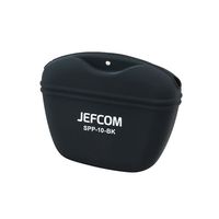 ジェフコム DENSAN ソフトパーツポケット SPPー10ーBK SPP-10-BK 1個（直送品）