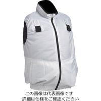 リンクサス COOLING BLASTハーネスベストタイプ シルバー M LX-6700WHVS-M 1着 232-1406（直送品）