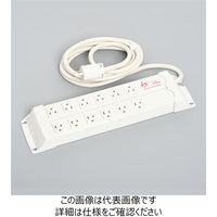 アメリカン電機 平刃OAタップ12個コード付 KC1230HNF 5M ヒラハOAタップ 12コロ 1個（直送品）