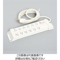 アメリカン電機 抜止OAタップ12個コード付5M12コロ