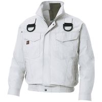 サンエス 空調風神服 ベスト シルバー LL(服のみ) HO-016SVLL 1