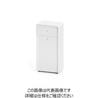 ミヅシマ工業 MSERIES中型屑入 ホワイト 3621111 1台（直送品）