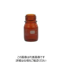 柴田科学 ねじ口びん セーフティコート 茶褐色 びんのみ 100mL 017290-1005A 1箱(10個)（直送品）