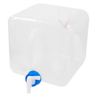 ユメミグサ 折り畳みウォータータンク 10L SD10LF ウォーターバッグ 給水タンク 1セット（1個×10）