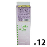 割り材 シロップ ゆずみつエード 1000ml 1L 1ケース(12本)