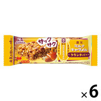 チョコレートバー ミルクキャラメルクランチバー 1セット（1個×6）