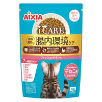 i CARE（アイケア）腸内環境ケア 12ケ月頃までの子ねこ用 フィッシュ＆チキン味 国産 400g 1袋 アイシア キャットフード