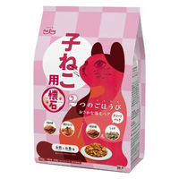 懐石 2つのごほうび おさかな添えペア 子ねこ用 国産 600g（60g×10袋）1個 ペットライン キャットフード