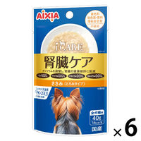 i CARE（アイケア）腎臓ケア ささみ とろみタイプ 国産 40g 6袋 アイシア ドッグフード ウェット パウチ