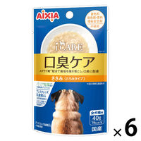 i CARE（アイケア）口臭ケア ささみ とろみタイプ 国産 40g 6袋 アイシア ドッグフード ウェット パウチ