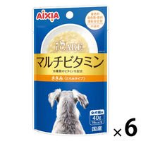 i CARE（アイケア）マルチビタミン ささみ とろみタイプ 国産 40g 6袋 アイシア ドッグフード ウェット パウチ