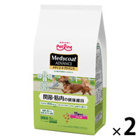メディコートアドバンス 関節・筋肉の健康維持 11歳から チキン味 国産 2kg（500g×4袋）2袋 ペットライン ドッグフード