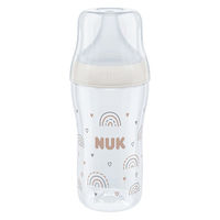 NUK パーフェクトマッチ ほ乳びん（プラスチック製）260ml レインボー 1個 ダッドウェイ