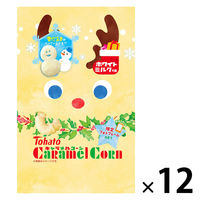 コーンスナック スナック菓子 キャラメルコーン ホワイトミルク味 クリスマスパッケージ 62g 1セット（1個×12）
