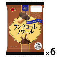 チョコレート菓子 ラングロールノワール 76g 1セット（1個×6）
