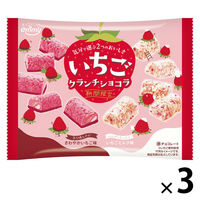 クランチチョコレート いちごクランチショコラ 84g 1セット（1個×3）