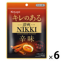 キャンディ 飴 澄爽 NIKKI 37g 1セット（1個×6）