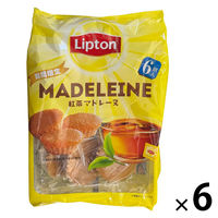 洋菓子 個包装 お配り菓子 リプトン 紅茶マドレーヌ 6個入 1セット（1袋×6）