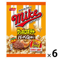 ポップコーン マイクポップコーン サッポロポテトバーべQあじ 45g 1セット（1個×6）