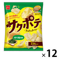 スナック菓子 おつまみ サクポテ のり塩風味 48g 1セット（1個×12）