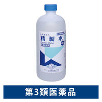精製水 500mL 小堺製薬【第3類医薬品】