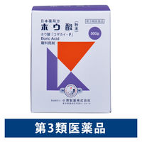ホウ酸（粉末） 500g 小堺製薬【第3類医薬品】