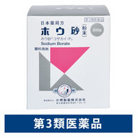 ホウ砂（粉末） 500g 小堺製薬【第3類医薬品】