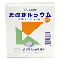 炭酸カルシウム 500g 1個 小堺製薬