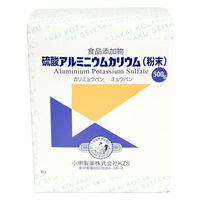 硫酸アルミニウムカリウム 500g 1個 小堺製薬