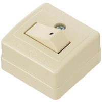 オーム電機 角型タンブラスイッチ 片切 無包装 06-5390 1個（直送品）