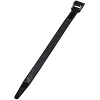 オーム電機 ストロングタイ 耐候性 180mm 黒 10本入 09-1282 1セット(10本入)（直送品）