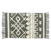 トモ・コーポレーション 玄関マット 45×75cm 室内 ボーホータッチ モノ 428127 1個（直送品）