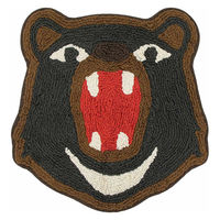 トモ・コーポレーション 玄関マット 45×51cm 室内 動物 ツキノワグマ 432342 1個（直送品）