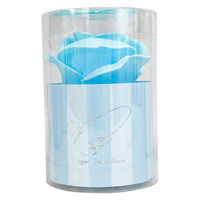 九州フラワーサービス 石鹸 サークルローズ 花のカタチの石けん Q-FLA ペールブルー 453368 1個（直送品）