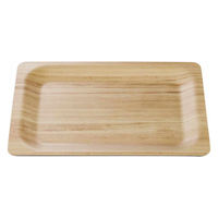 国際化工 トレー 35cm 長角 NOSトレー ラミネウェア 白木目 475243 1個（直送品）