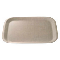 国際化工 トレー 44cm 長角 NOSトレー ラミネウェア リネンベージュ 475247 1個（直送品）