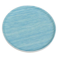 合同会社ビランク コースター HonuHonu 布張り ブルー 479547 1個（直送品）