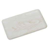 合同会社ビランク トレー HonuHonu 布張り 21cmトレイ ホワイトアッシュ 479557 1個（直送品）