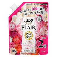 ハミングフレア アロマビーズ フローラルスウィート＆ローズ 詰め替え 520g 1個 洗濯用香りづけビーズ 花王