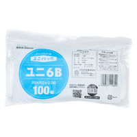 【チャック袋】ユニパック（R） 0.06mm厚 6B A8サイズ 60×85mm 1袋（100枚入） 生産日本社 セイニチ
