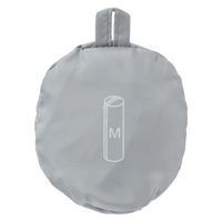 無印良品 ポリエステルたためる仕分けケース 筒形 グレー Ｍ 約１１×１１×３８ｃｍ 良品計画