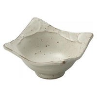 金正陶器 オルジェ 塗壁10cm角小鉢 28-065-298-ka 1セット(6個)（直送品）