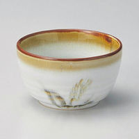 金正陶器 白天目麦 丸4.0丼 28-071-288-ka 1セット(6個)（直送品）