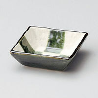 金正陶器 織部格子正角鉢 小 28-078-498-ka 1セット(10個)（直送品）